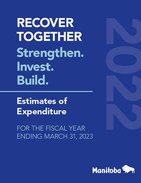 Recover Together - Estimates of Expenditure cover