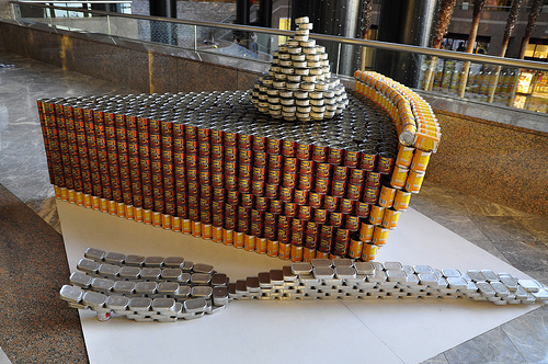 Canned Pie Sculpture