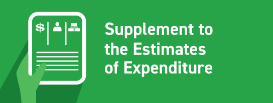 Supplement to the Estimates of Expendature