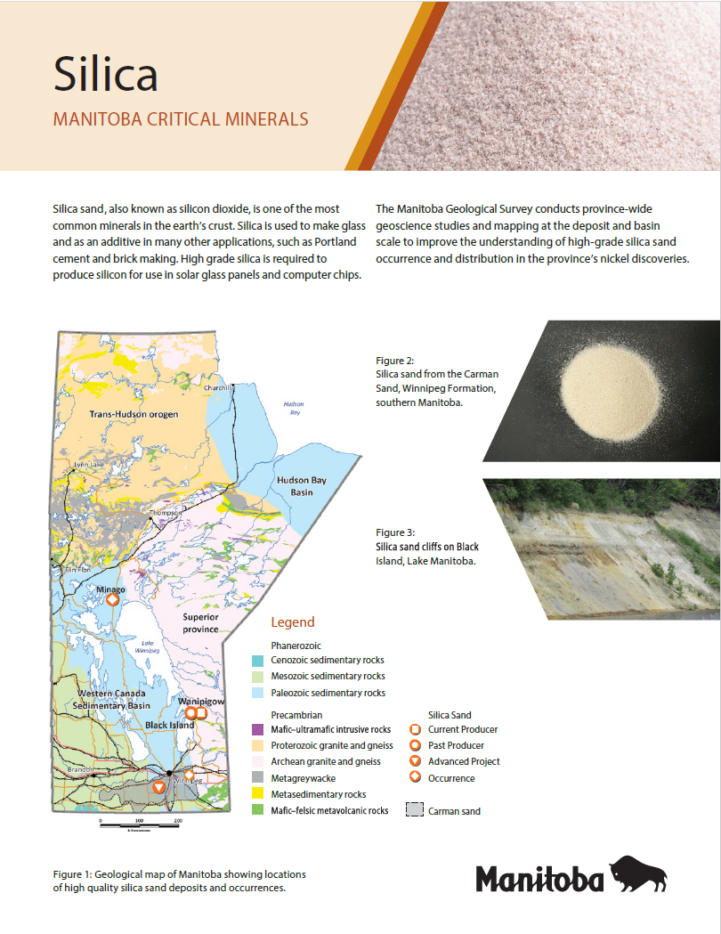 Silica in Manitoba