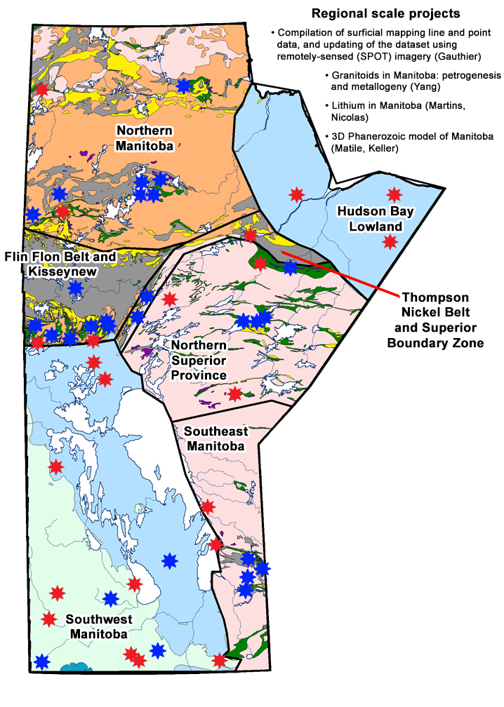 Manitoba Elevation Map