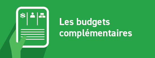 Les budgets complémentaires