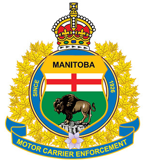 Agents de réglementation des transporteurs routiers du Manitoba - Insigne
