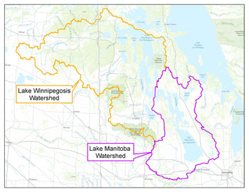 Lake Winnipegosis and Lake Manitoba Watersheds