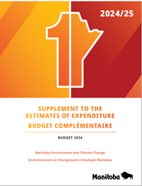 Manitoba Environment and Climate Change Main Estimates Supplement 2021-2022